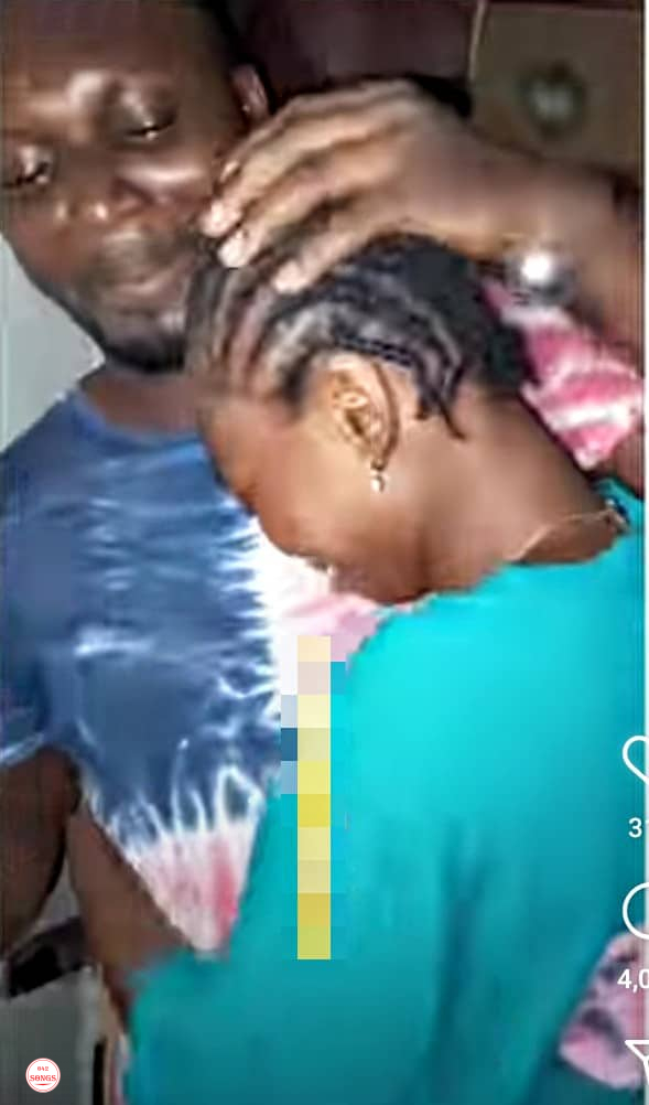 Lady breaks into tears of joy after her boyfriend surprised her with a customized pillow